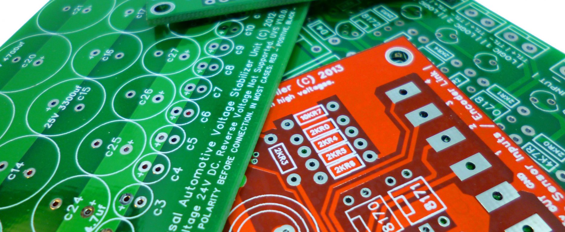 Bare fabricated printed circuit board